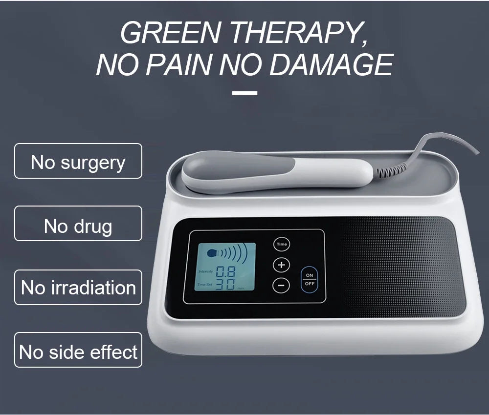 Ultrasonic Therapy Machine For Pain Relief Muscle Joints Massage No Drug Ultrasound 1MHz Physiotherapy Device LCD Screen Display